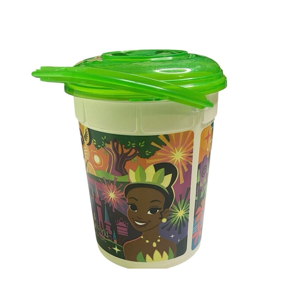 Disney Parks Walt Disney World 2024 Tiana, Moana Simba, Mickey Popcorn Bucket